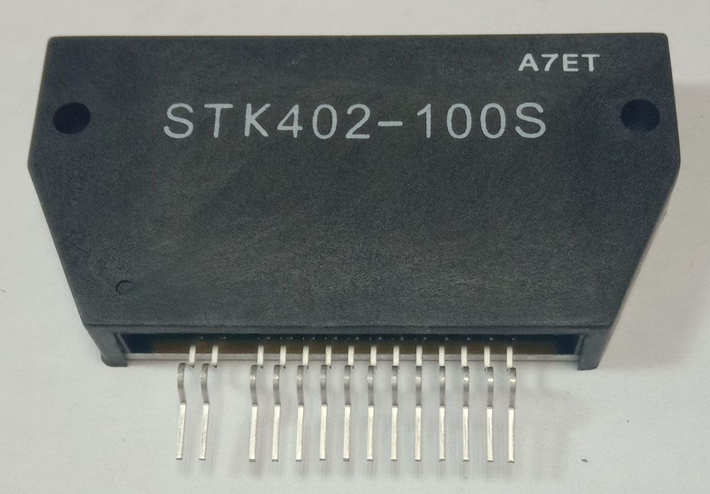 Stk402 100s схема усилителя